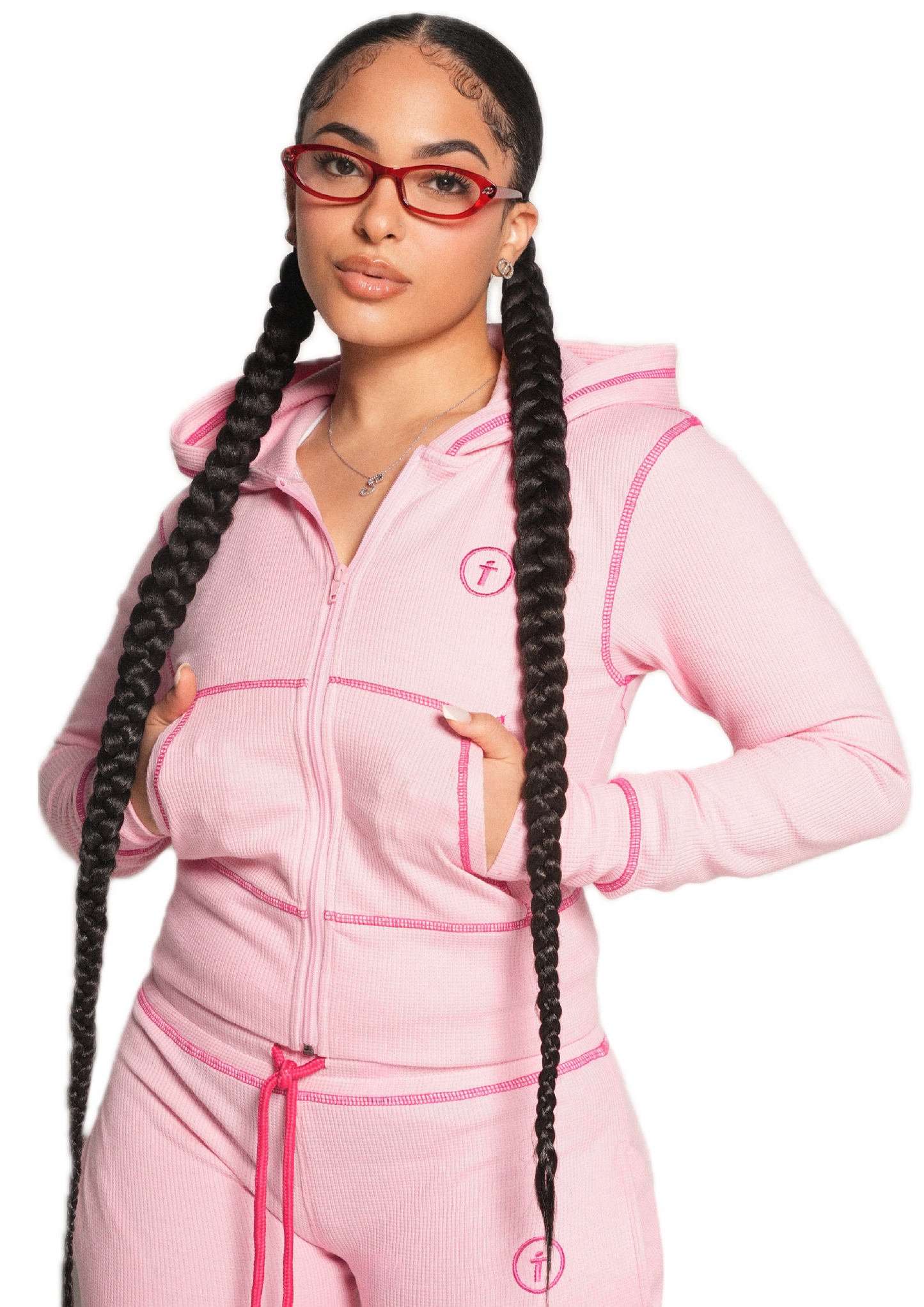 “Bubble Gum” - Waffle Top