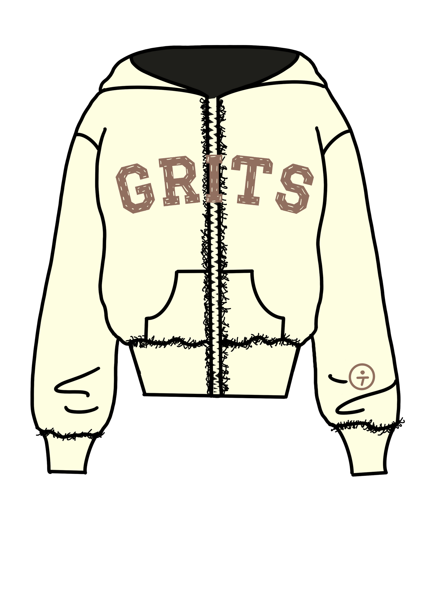 Classic - G.R.I.T.S. Hoodie (Almond)