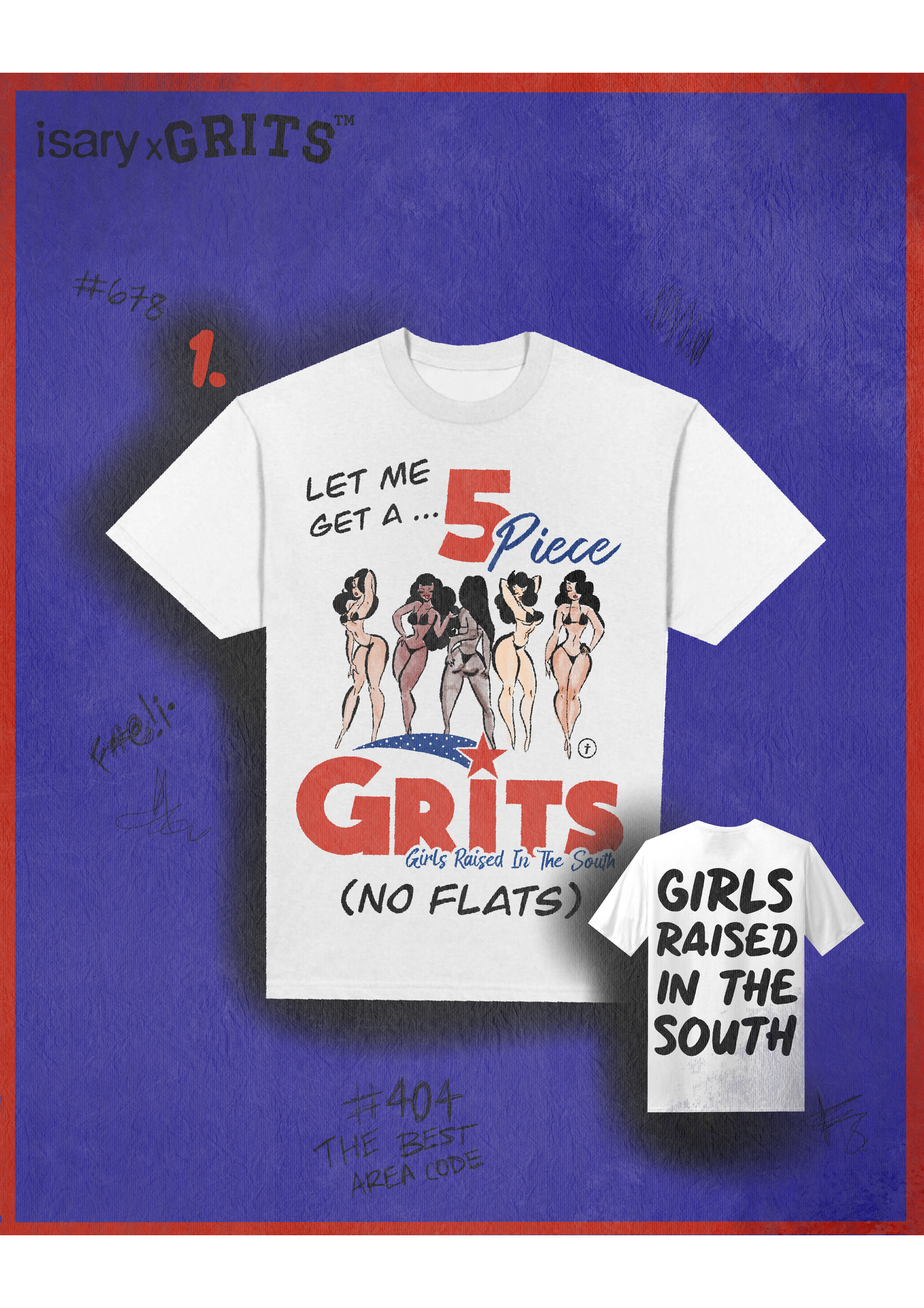"5pc" - G.R.I.T.S. Tee