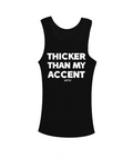 “Thicker than.. (black) ” - GRITS Tank