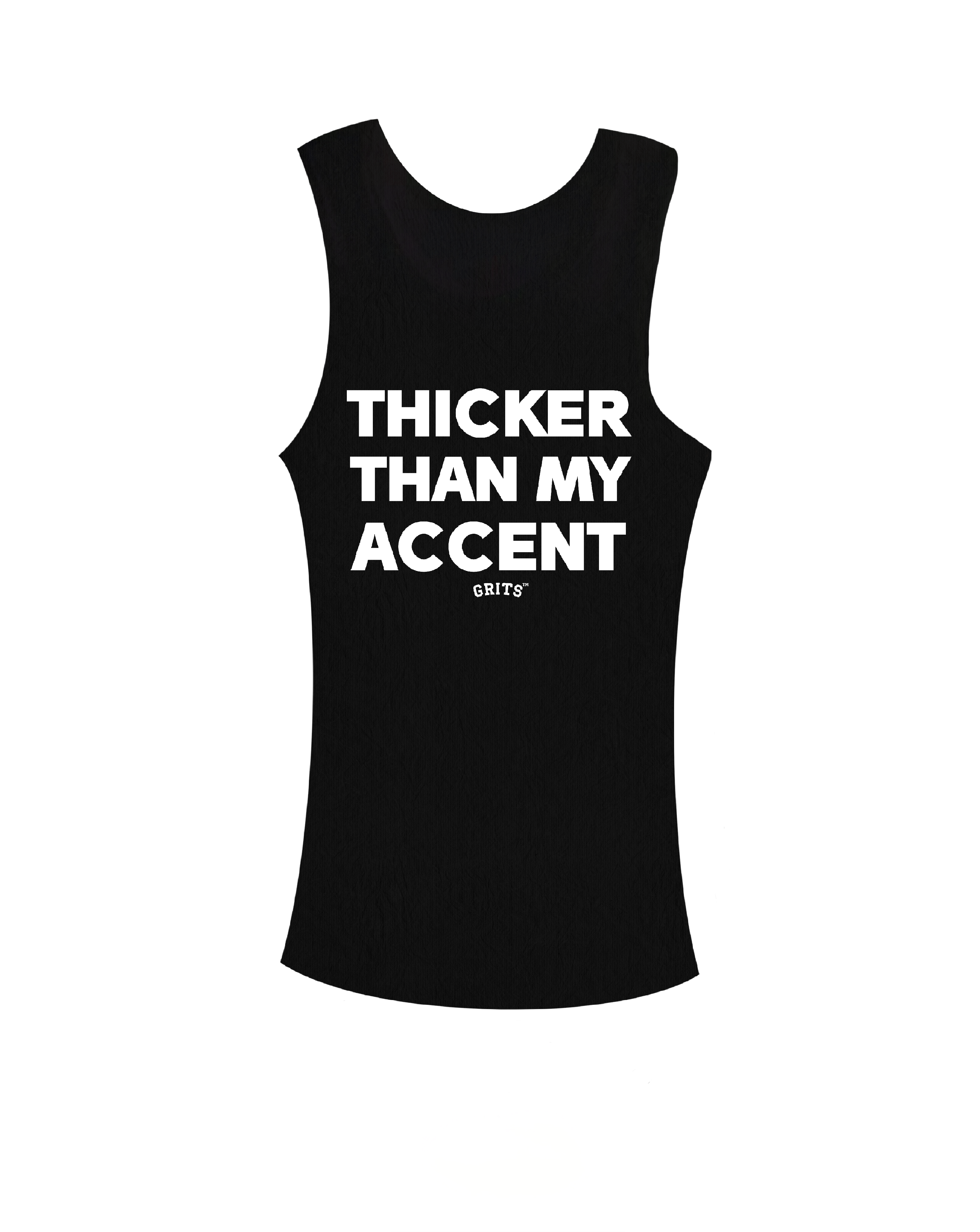 “Thicker than.. (black) ” - GRITS Tank