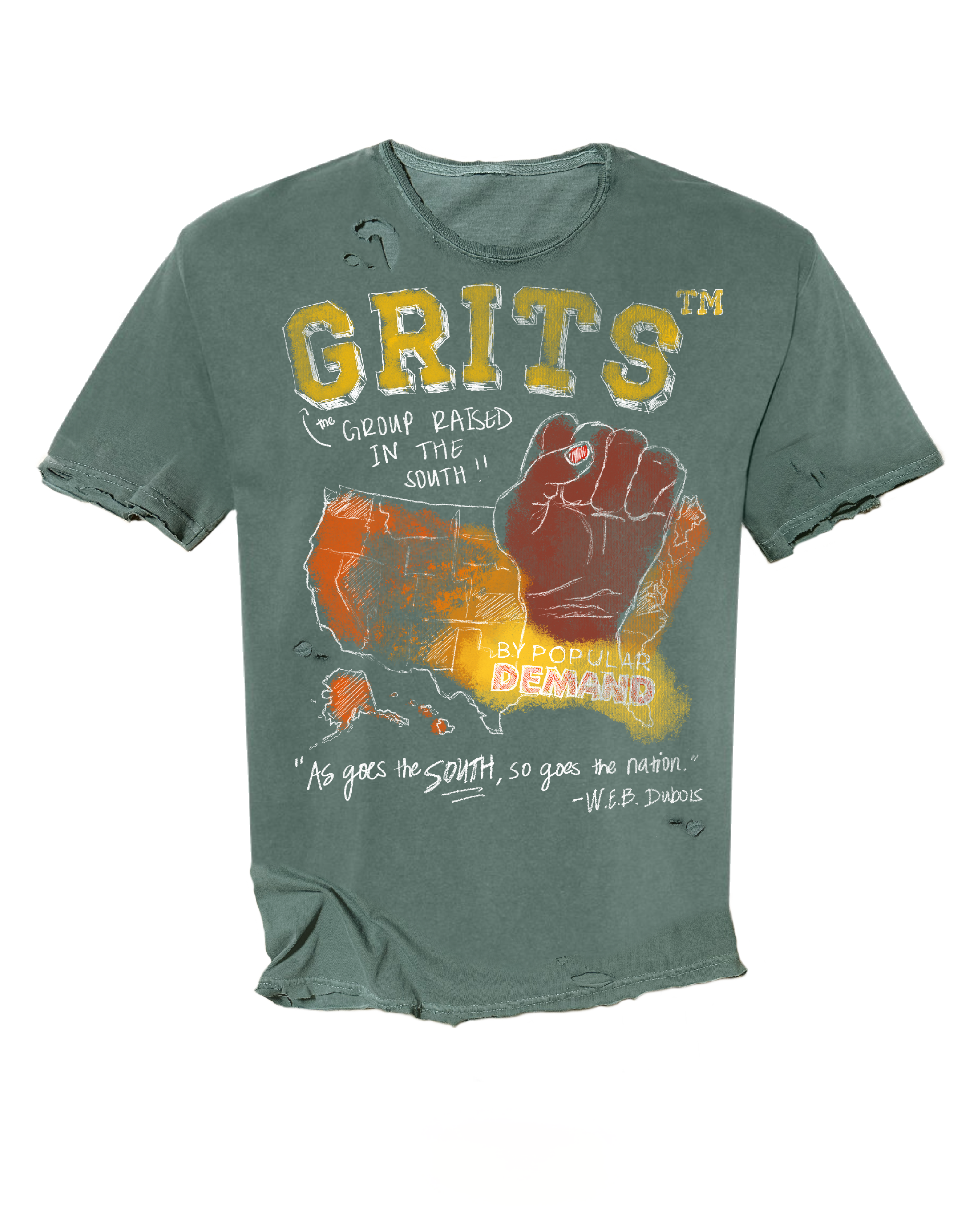 "As goes the south.." - GRITS Tee