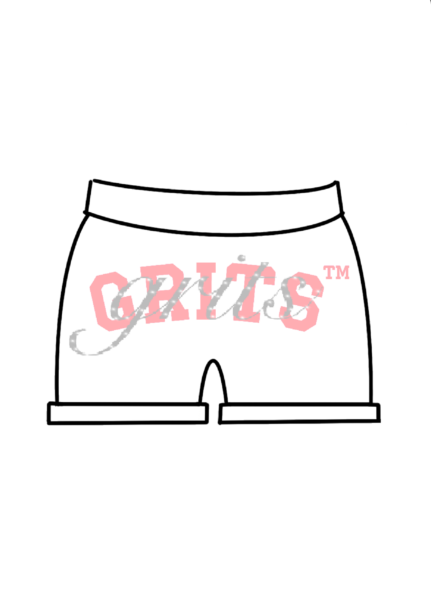 Towel Terry Shorts - "salt"