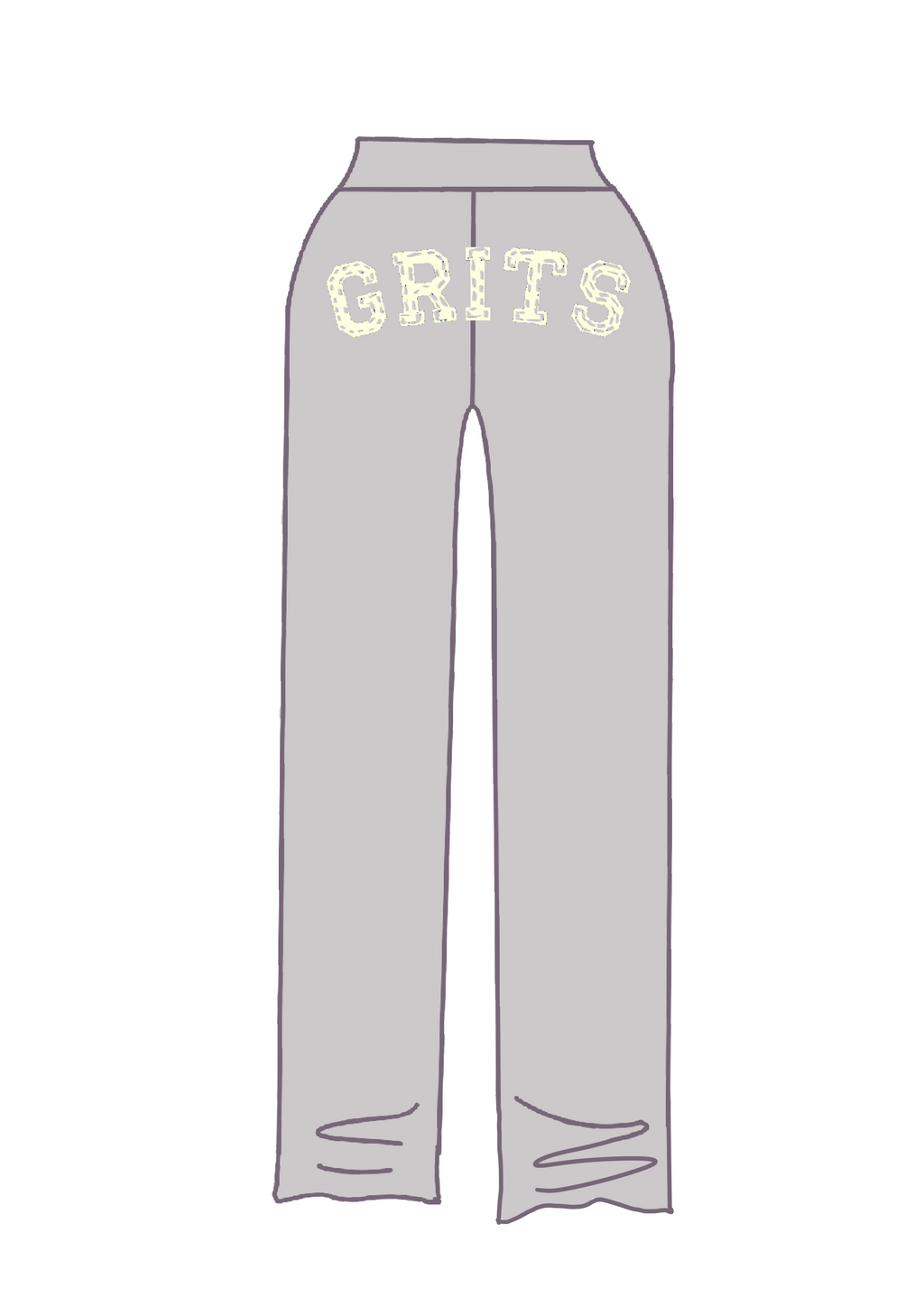"Grey" - G.R.I.T.S. Sweatpants