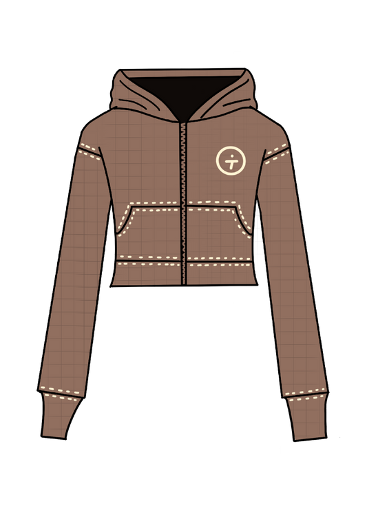 Classic Waffle - G.R.I.T.S. Hoodie (Coffee)