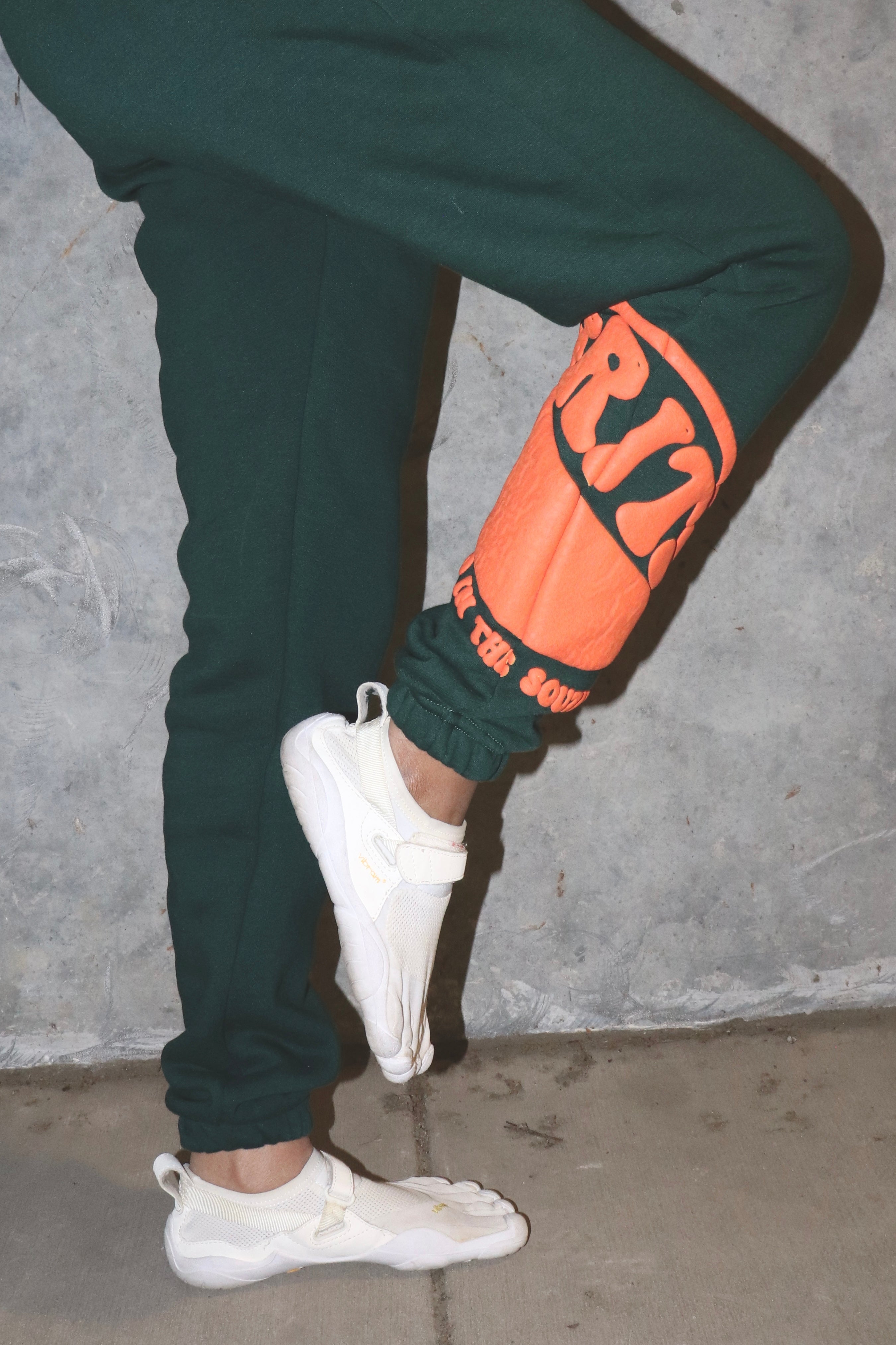 G.R.I.T.S. Leg Sweats - "FOREST GREEN"